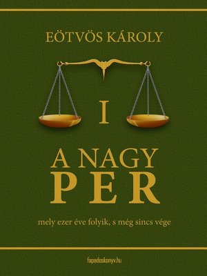 cover image of A nagy per I. kötet